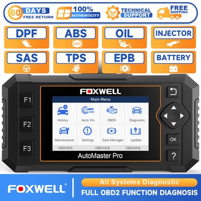 Automotive All System OBD2 Diagnostic Scanner Car Code Reader Scan Tool ABS SRS