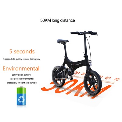 ONEBOT Elektrofahrrad Mountainbike EBike Fahrrad LCD Computersystem 25Kmh 16