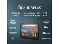 As New/Amazon Refurb Fire HD 8 Plus Tablet (2020/10th Gen) 3GB RAM/64GB Black - £50, PH49