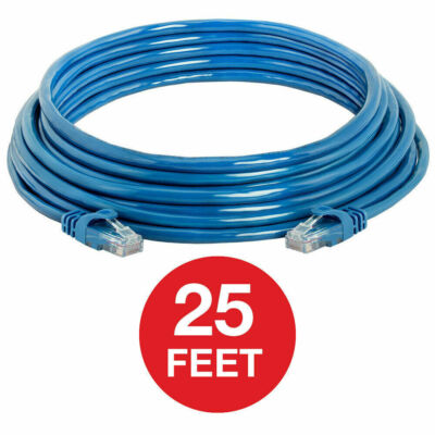 CAT 6 Ethernet Cable Lan Network CAT6 Internet Modem Blue RJ45 Patch Cord LOT