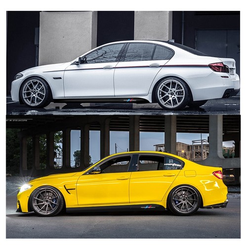M Performance Carbon Fiber Sticker Side Skirt Decal for BMW 1 3 4 5 6 7 M3 M5 M6