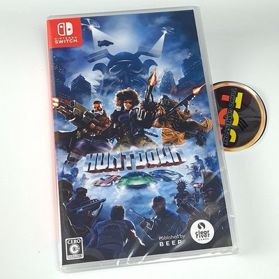 Huntdown Switch Japan Physical Game In ENGLISH NEW Action Retro Shoot