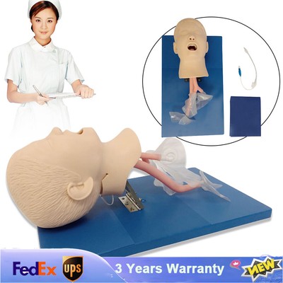 Child Intubation Manikin Teaching Study Model Airway Management Trainer W/Tube