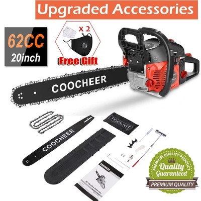 62CC GAS Chainsaw 2 CYCLE 20