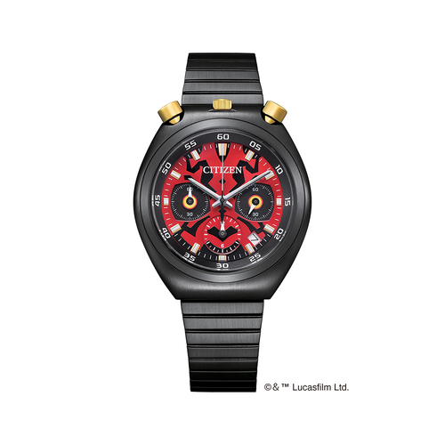 Pre-owned Citizen X Star War Limited Quartz Watch Darth Maul Model An3668-55w Usus