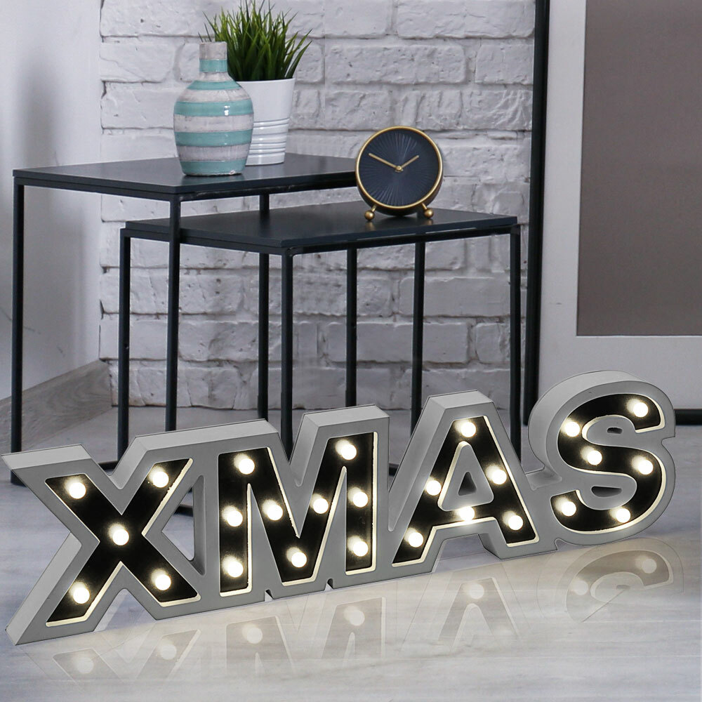 LED XMAS Steh Lampe  Winter Weihnachts Leucht Deko Fenster Bank Tisch Leuchte