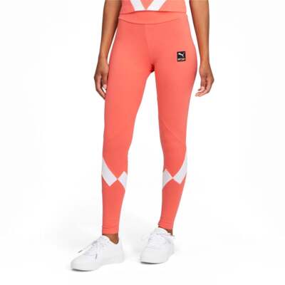 

Леггинсы Puma International High Rise Womens Orange Athletic Casual 599708-24, Оранжевый, Puma International High Rise Leggings