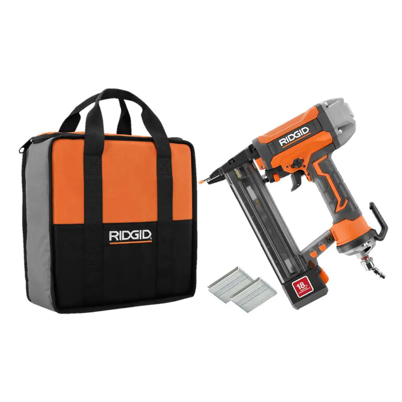 RIDGID 18-Gauge Pneumatic 1-1/2 In. Finish Stapler
