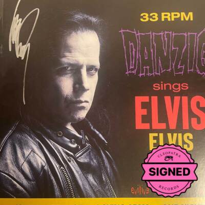 Danzig Sings Elvis (Gatefold Purple Vinyl - Signed by Glenn Danzig)