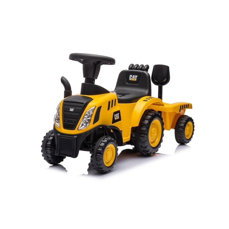Best Ride on Cars CAT Tractor with Trailer Foot to