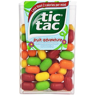 Tic Tac Mints Fruit Adventure Singles Ounce 40Pack Of 1241 Fast Shipping Free