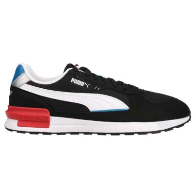 

Мужские черные кроссовки Puma Graviton Lace Up Повседневная обувь 380738-11, Черный, Puma Graviton Lace Up