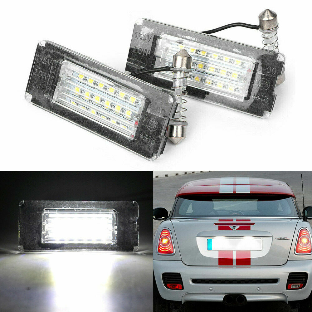 2012 mini cooper license plate light