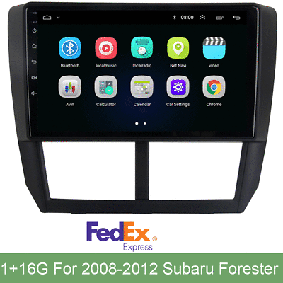 9" Android 9.1 Car Radio Stereo GPS Head Unit 1+16GB For Subaru Forester 2008-12
