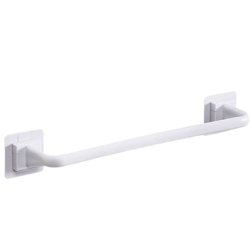 Hanger Holder Bracket Bathroom Bar Storage Shelf Clothes Holder Towel Rack
