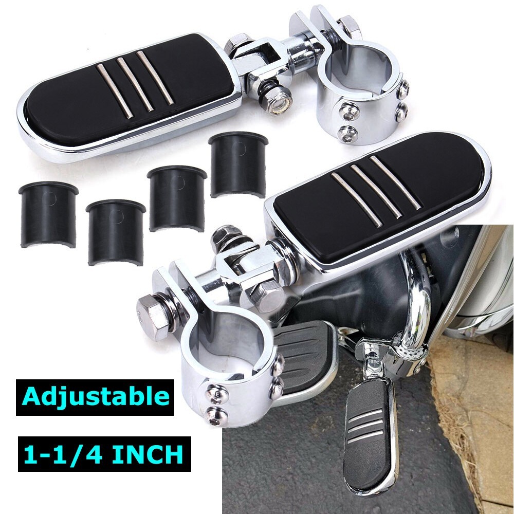 1-1/4" Highway Foot Rest Peg For Harley Touring Street Electra Glide Road King