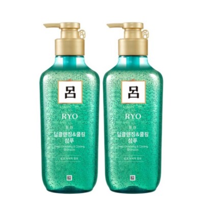 Ryo Ryeo NEW Chung Ah Mo Shampoo for Oily Hair with Dandruff 550ml x 2ea KBeauty