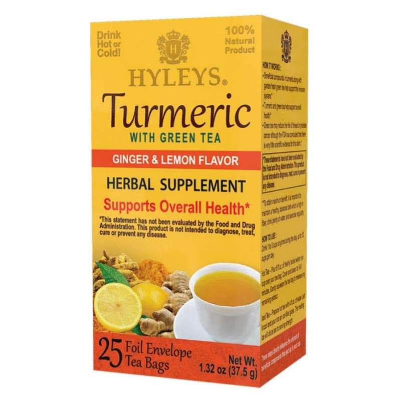 - Green Tea With Ginger And Lemon Flavor - 25 Tea Bags - (10