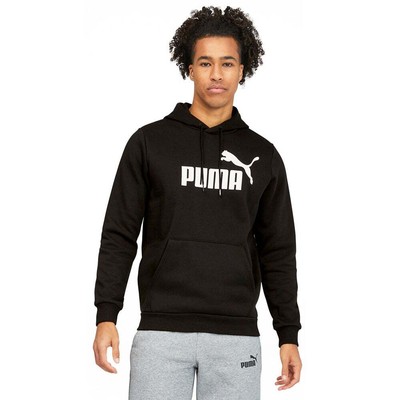 

Мужская черная повседневная верхняя одежда с капюшоном Puma Essentials Logo Pullover 846812-01, Черный