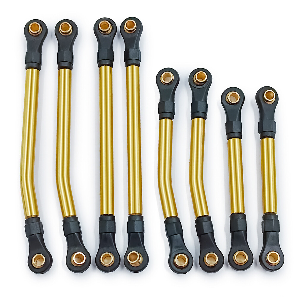 Stainless Steel / Copper High Clearance Chassis Links for RC Traxxas TRX4M Cars