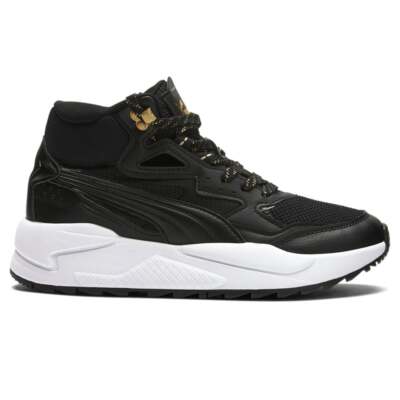 

Puma XRay Speed Mid Winterized Женские черные кроссовки на шнуровке Повседневная обувь 39066, Черный, Puma XRay Speed Mid Winterized Lace Up