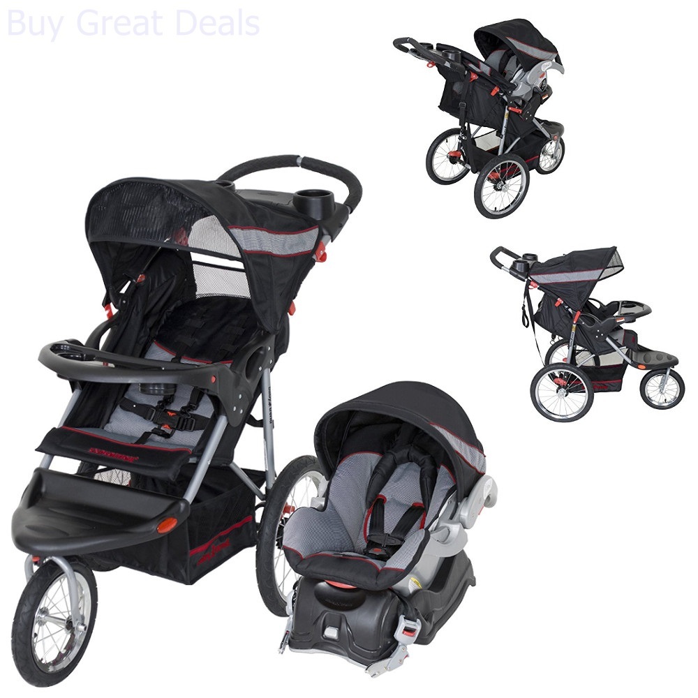 baby trend jogging stroller travel system