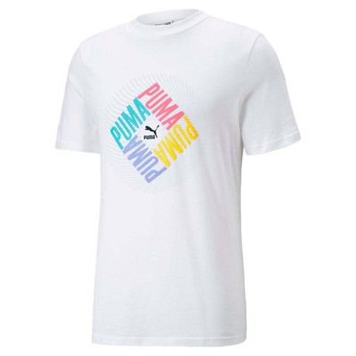 

Футболка Puma Swxp с круглым вырезом и коротким рукавом, мужская, размер , спортивная, повседневная, 53, Белый, Puma Swxp Graphic Crew Neck Short Sleeve T-Shirt