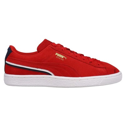 

Повседневная обувь Puma Suede Triplex Cherry Lace Up Youth Boys Red Sneakers 382936-0, Красный, Puma Suede Triplex Cherry Lace Up Youth
