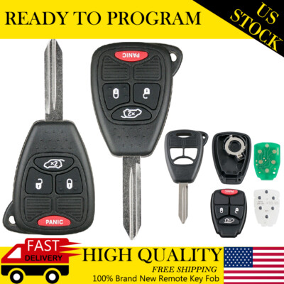2 For 2005 2006 2007 Jeep Grand Cherokee Remote Car Keyless Entry Key Fob