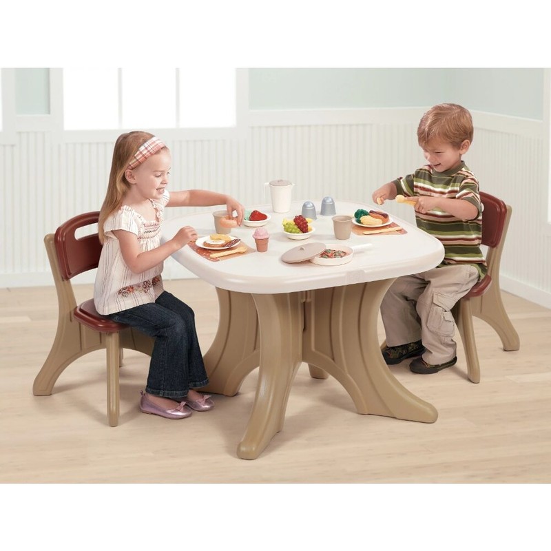 Set Toddler Activity Play Crafting Easy-wipe Furniture