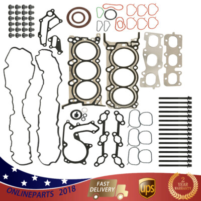 For Kia Sorento/Sedona + Hyundai Santa Fe 3.3L V6 2013-2020 Head Gasket Bolt Set