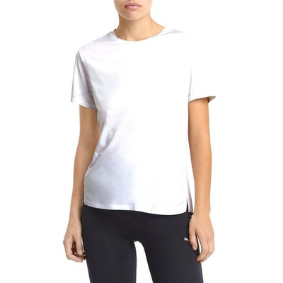 

Puma Run Graphic Short Sleeve Crew Neck Athletic T-Shirt Womens Size  Casual T, Белый