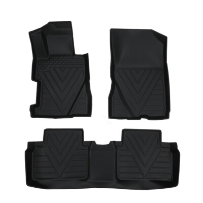 TPO Floor Mats Car All Weather Heavy Duty for 2006-2011 Honda Civic Sedan 4-door