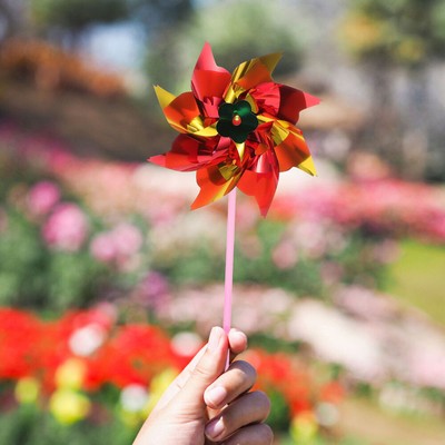  20pcs Small Windmill Garden Decorative Windmill DIY Windmill Colorful Small
