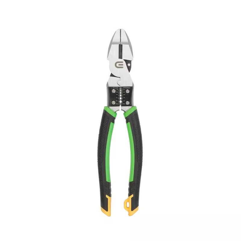 Commercial Electric Linesman Pliers Multi Purpose Wire Cutter Stripper Crimper