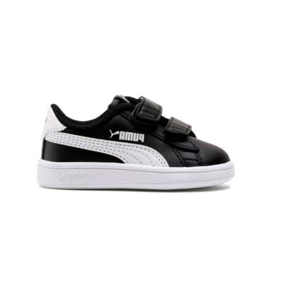 

Черные кроссовки Puma Smash V2 LV Slip On Toddler Boys Повседневная обувь 36517403, Черный, Puma Smash V2 L V Slip On Toddler