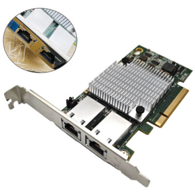 Intel X540-T2 X540-AT2 10G PCI-E Dual RJ45 Ports Ethernet Network Adapter US