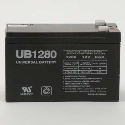 UPG 12V 8Ah F2 SLA Battery Replacement for APC Back-UPS 450