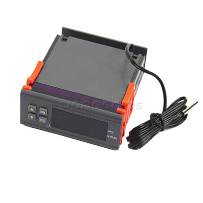 WH7016C DC12/24V AC110-230V Digital Temperature Controller Thermostat W/  Sensor
