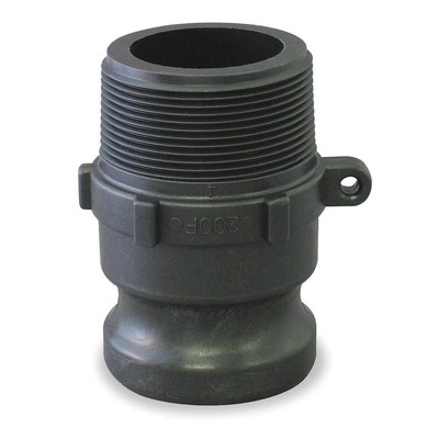 BANJO 200F Cam and Groove Adapter,2'',Polypropylene 1DPP2