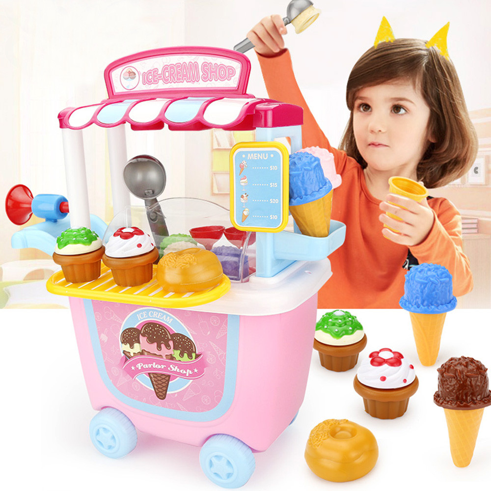 ice cream shop kids toy