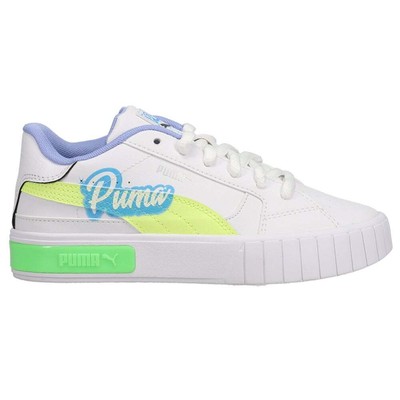 

Кроссовки Puma Cali Star Airbrush Ac на шнуровке для маленьких мальчиков, размер 11 M, повседневная обувь, Белый, Puma Cali Star Airbrush Ac Lace Up Toddler