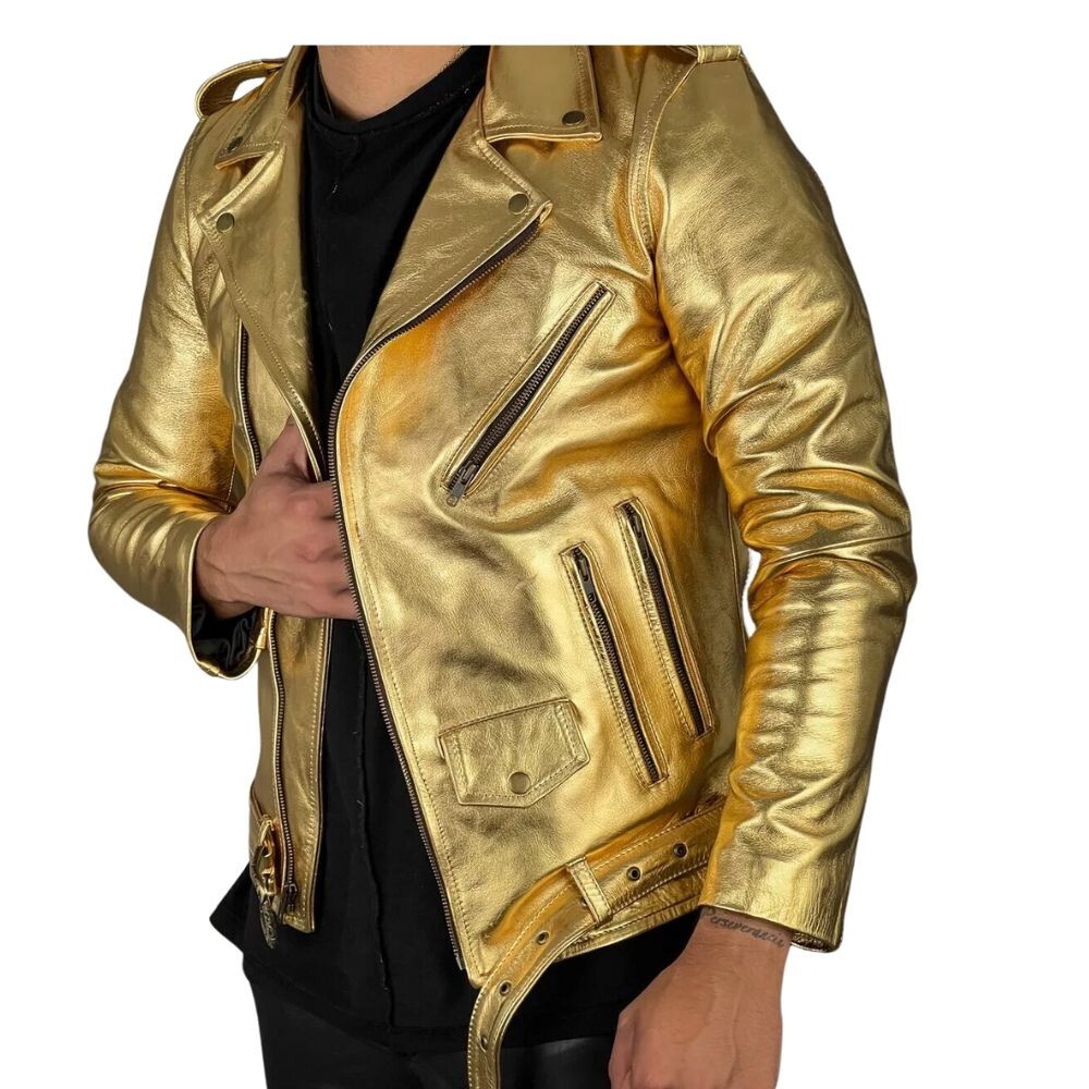 【関税&送料込】Golden  Leather Biker Jacket 71Mm6KZ3hhL.jpg