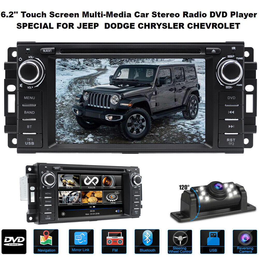 Stereo Dvd Player Gps Navi For Jeep Wrangler Unlimited Grand Cherokee