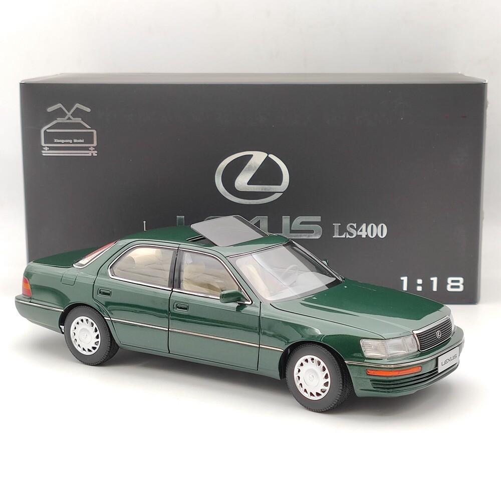 1/18 Lexus LS400 First Generation Green Diecast model Car