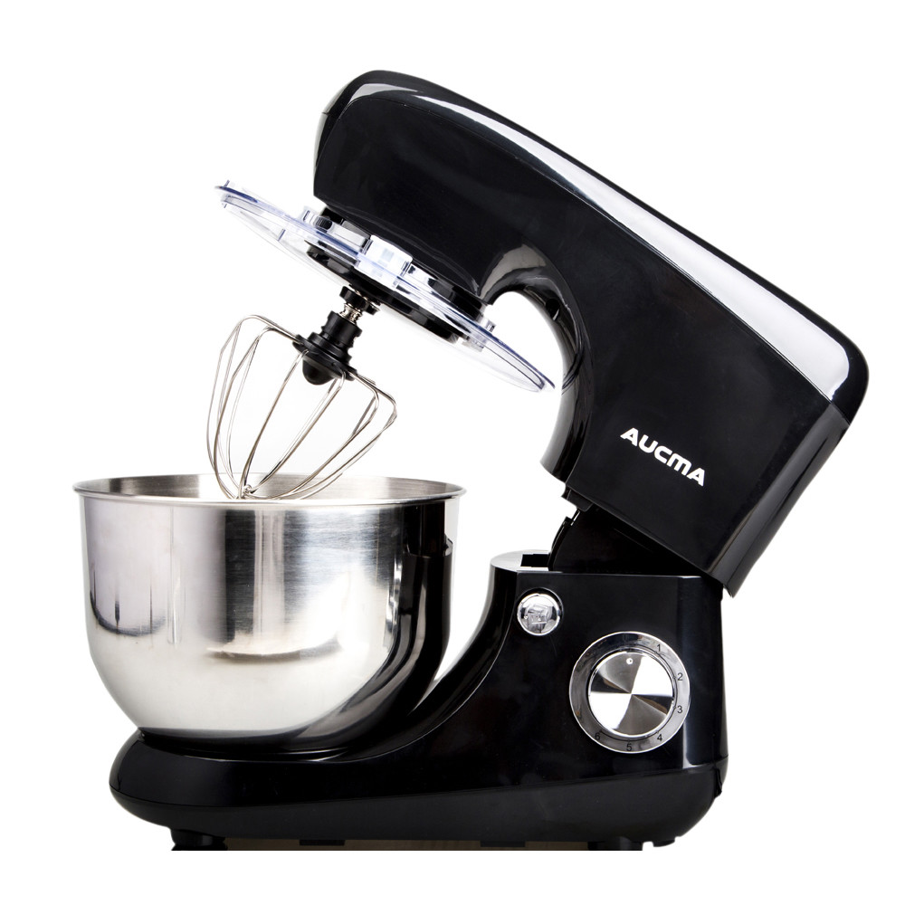Aucma Food Stand Mixer Electric 5.5L Mixing Bowl Beater Dough Hook 6