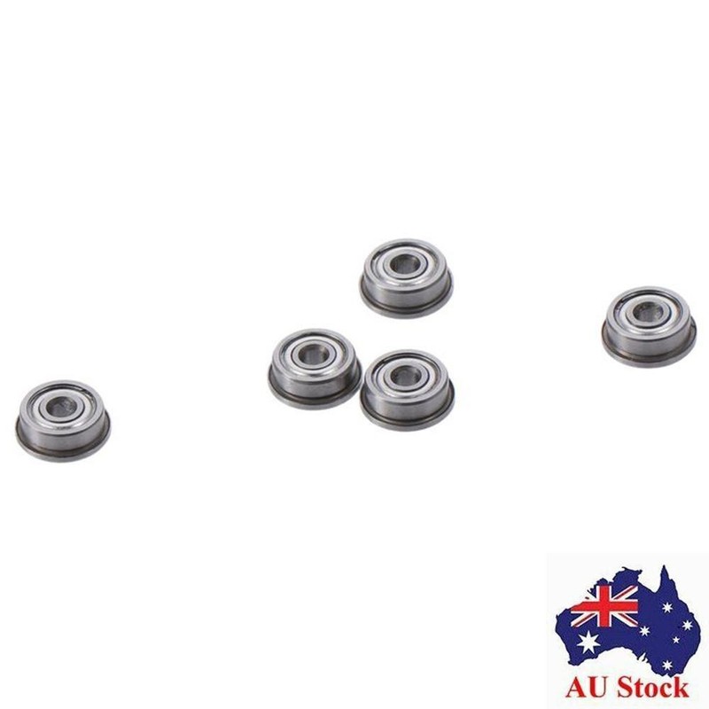 10pcs 3x10x4mm Flange Rip Bearings F623zz Double Sealed Bearings  3d Printers