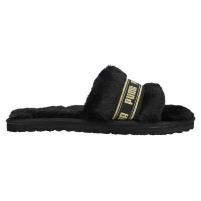 

Женские черные повседневные сандалии Puma Fluff Slide 384937-05, Черный, Puma Fluff Slide