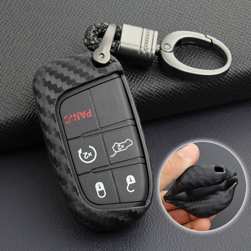  Key Fob Cover Case for Dodge Durango, Soft TPU Key