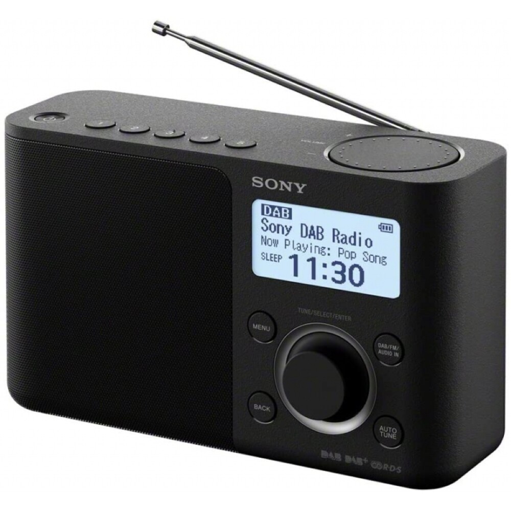 Sony XDR-S61D Digitalradio UKW/DAB/DAB+/RDS/Netz-/Batteriebetrieb/LCD-Display